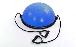 BOSU балансувальна платформа BS-1524 (пластик, PVC, h-25 см, d-58 см, 4500 г, 2 Ес., кольори в асортименті)