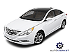 Крышка (ляда) багажника Hyundai Sonata 2010-2014 (YF) (Хюндай Соната), фото 2