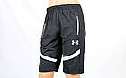 Шорти для занять у тренажерному залі Under Armour CO-026-2 (PL, бавовна, L-3XL-170-190cм,т.-сірий), фото 2