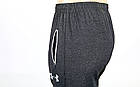Шорти для занять у тренажерному залі Under Armour CO-026-2 (PL, бавовна, L-3XL-170-190cм,т.-сірий), фото 5