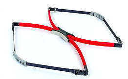 Еспандер багатофункц. Цибуля PS FI-890-4_5mm AERO BOW (пластик, PL h-4,5 мм, червоний)