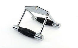 Ручка подвійна для тяги вузьким хватом з PU-накладкою TA-5131 (р-р 15x20см)