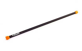 Body Bar Бодибар FI-1251- 7 кг (l-1,22, d-35 мм, метал, неопрен, PU)