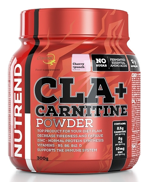 Nutrend CLA + Carnitine Powder 300g
