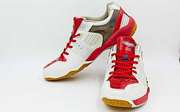 Кросівки YONEX (р-р 40-45) SHB-101 LTD (верх-PU, підошва-RB, білий-червоний)