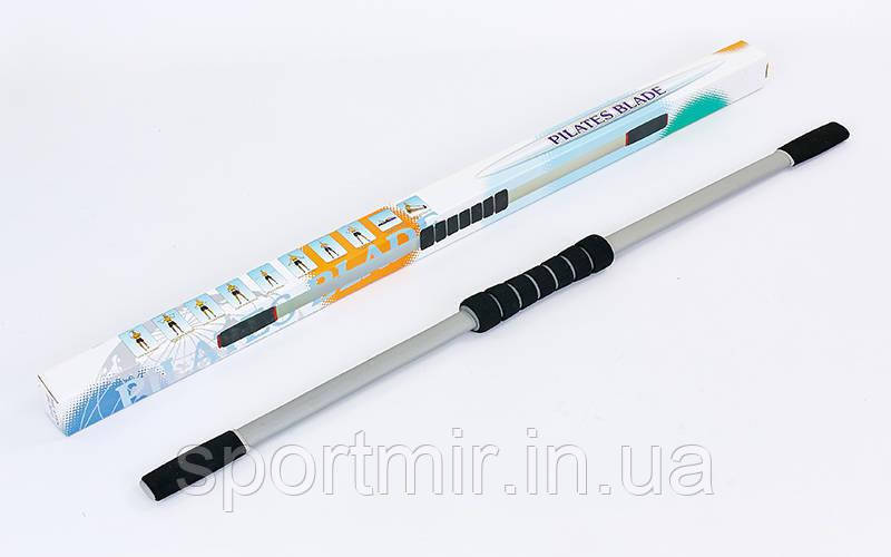 Гнучкий стрижень для пілатесу PILATES BLADE R-580 (пластик, неопрен, l-122 см), фото 1