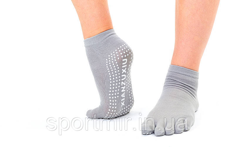 Шкарпетки для йоги SP Planeta FI-4945 (поліестер, бавовна, р-р 36-41, кольори в асортименті), фото 1