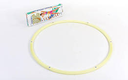 Обруч складаний світний Hula Hoop PS HR-057 LUMINOUS HU-LA (1,05 кг, пластик, 6 секцій, d-90 см)