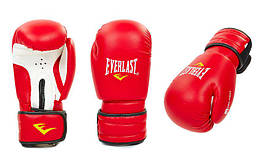 Рукавички боксерські PVC на липучці ELAST MA-5018 (р-р 6-14oz, кольори в асортименті)