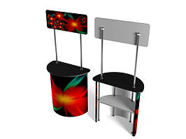 Промостол (промостійка) 700х2000х400 мм (Сумка-чохол: Конструкція без сумки;  Нанесення зображення: Без