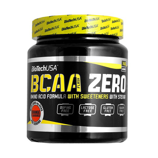 Амінокислоти (БЦАА) Biotech USA BCAA Flash Zero (360 грам.)