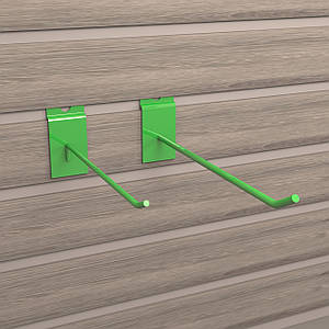 Гачки для экономпанелей 🛒 зелені 150 мм