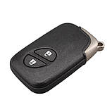 Корпус смарт ключа 2 кнопки Lexus, фото 4