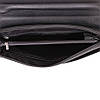 Чорний портфель зі штучної шкіри, фото 4