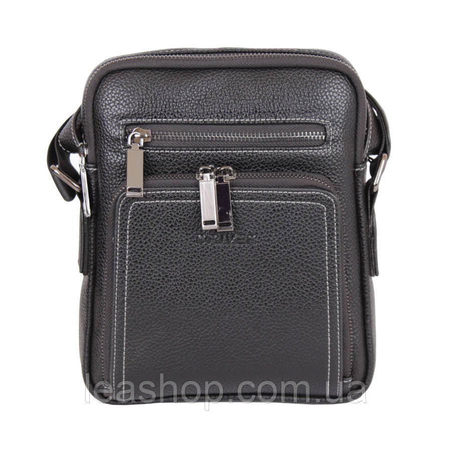 Чоловіча барсетка з високоякісної екошкіра, фото 1