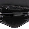 Барсетка з фірмовим логотипом чорна, фото 5
