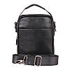 Чорна чоловіча барсетка, фото 3