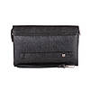 Чоловічий чорний клатч, фото 3