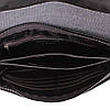 Чоловічий чорний клатч, фото 5
