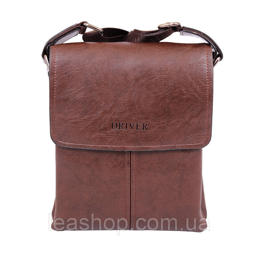 Барсетка чорна на 2 відділення, фото 1