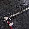 Барсетка чорна на два відділення, фото 5