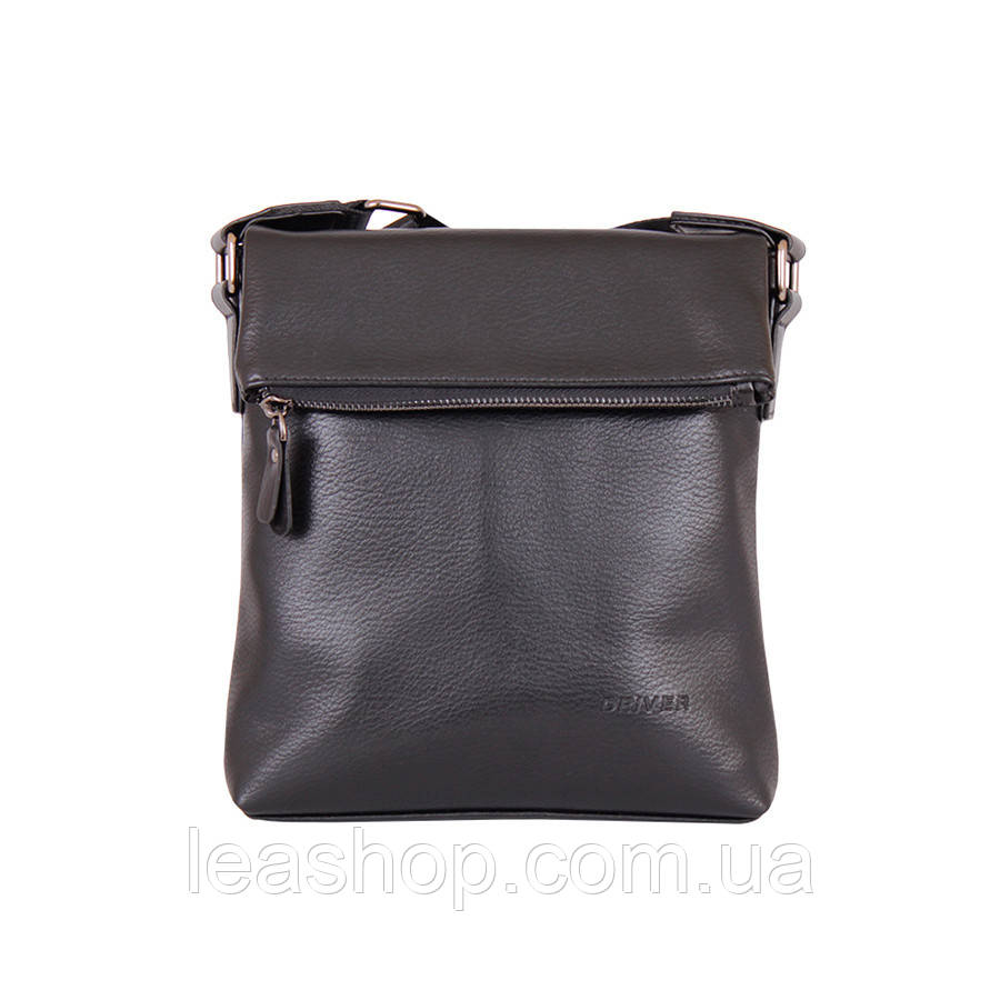 Барсетка зі штучної шкіри з кишенями, фото 1