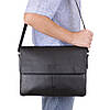Портфель з натуральної шкіри з ременем, фото 2