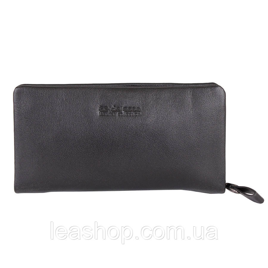 Чорна барсетка-портмоне, фото 1