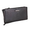 Стильний чоловічий клатч чорний, фото 4
