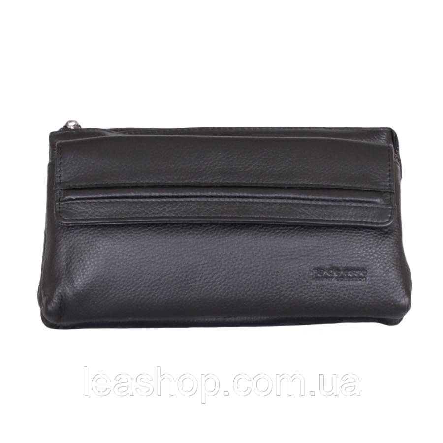 Барсетка на блискавці чорна, фото 1