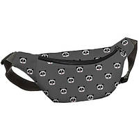 Сумка на пояс бананка Bumbag Панды 27x16 см (BB_18J001_BL_SE)