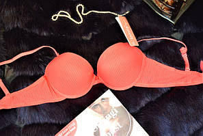 Бюстгальтер Lemila пушап 80С кораловий (35628)
