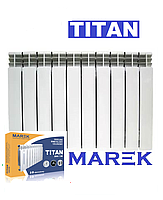 Радіатор опалення біметалевий TITAN MAREK 500 х 96