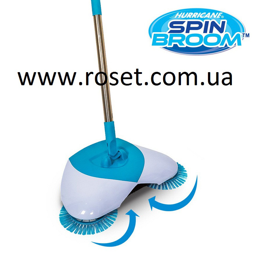 Механическая щетка-веник для уборки Spin Broom - фото 8 - id-p718605333