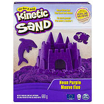 Кінетичний пісок Color, Kinetic Sand; Колір — Slurple, фото 3
