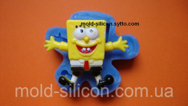 Силіконовий молд "Губка Боб 2", фото 1
