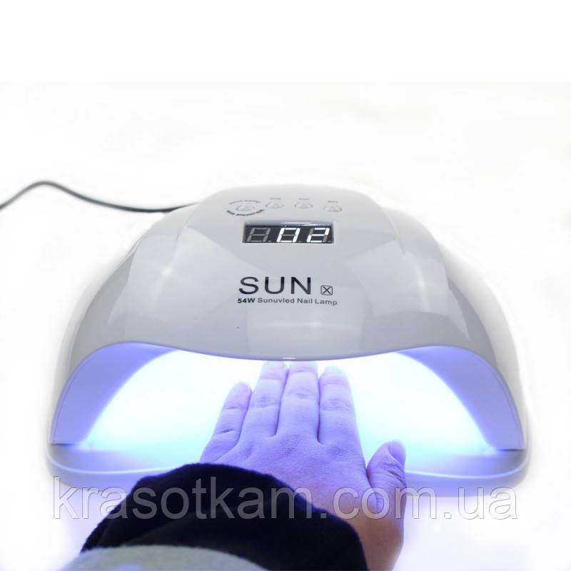 UV+Led лампа для манікюру SUN X 54W