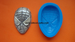 Силіконовий молд "Маска людини-павука"