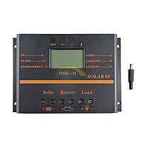 Солнечный контроллер заряда АБ SOLAR60 12/24В