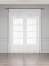 Тюль Біла Вуаль 300х270см "Декор-Текстиль" (Арт.25000)