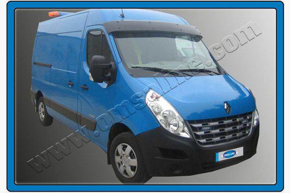 Козирьок на лобове скло (на кронштейнах) Nissan NV400