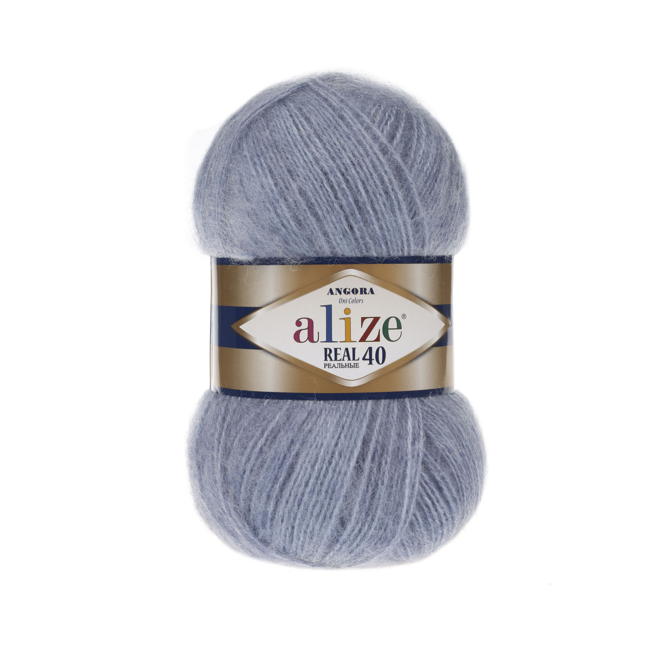 Alize Angora Real 40 — 221 світлий джинс