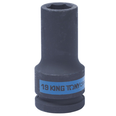 Головка 3/4" 19мм ударна удлин. KING TONY 643519M, фото 1