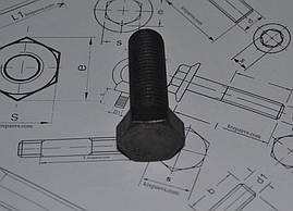 Болт М22 ГОСТ 7798-70 клас міцності 12.9