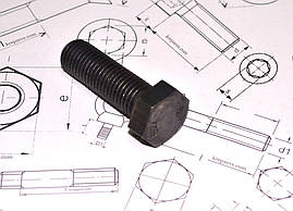 Болт М27 ГОСТ 7805-70 клас міцності 12.9