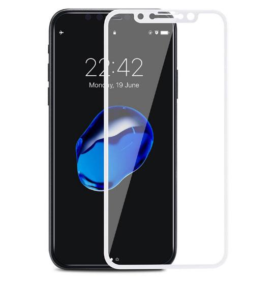 5D захисне скло для iPhone X/XS 5.8" - White