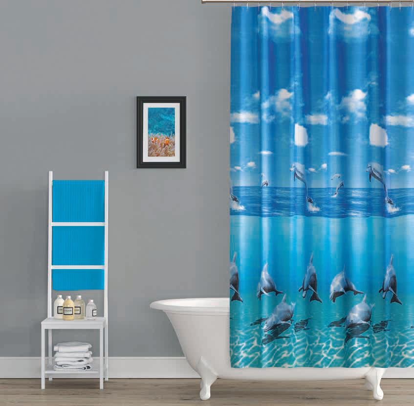 Шторка у ванну Jackline "Dolphin Family"