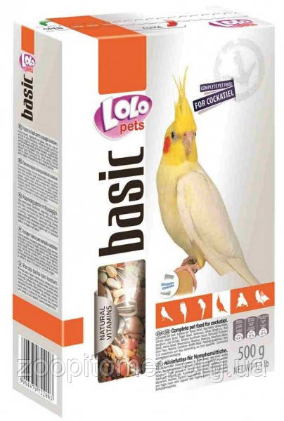Повнораціонний корм для німф Lolo Рets (Лоло Петс) 1 кг