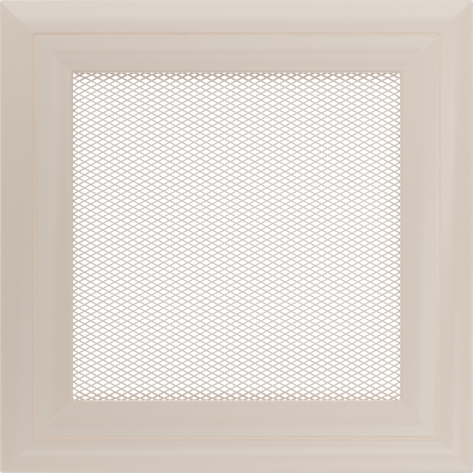 РЕШІТКА KRATKI OSKAR КРЕМОВА 17*17 (ФАРБОВАНА), фото 1