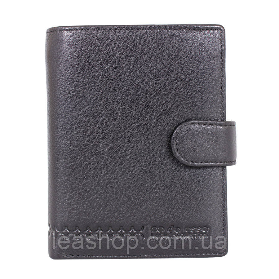 Портмоне чорне з 6-ма кишенями для карт, фото 1